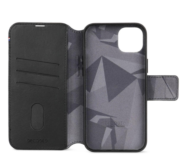 Decoded Leather Detachable Wallet do iPhone 15 Plus black D24IPO15PLDW5BK - 1187395 - zdjęcie 4